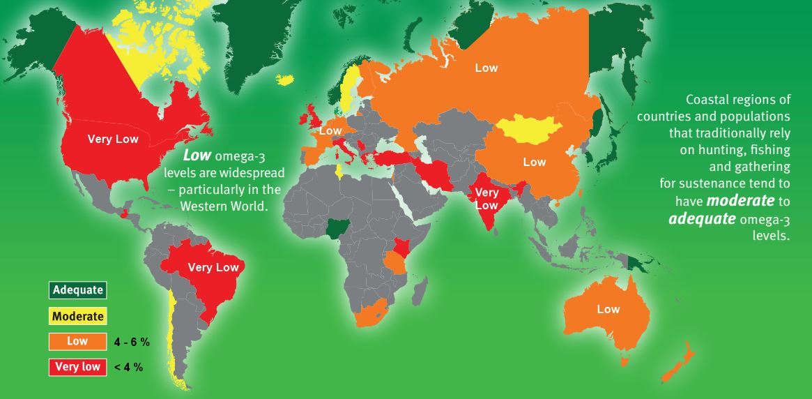 Omega 3 Index Map VDW 7552